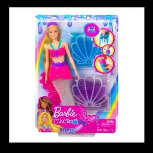 NWT Barbie Dreamtopia Slime Mermaid Doll